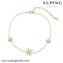 74555 Xuping nuevo estilo verano 18k color energía mujer pulsera